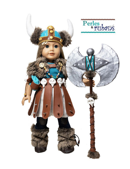 Fantasy Viking Accessories 18" Doll Clothes Pattern