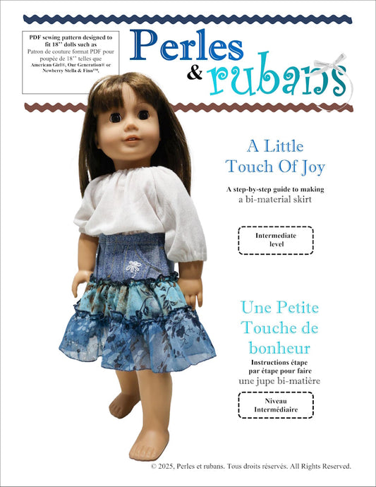 A Little Touch of Joy 18" Doll Clothes Pattern