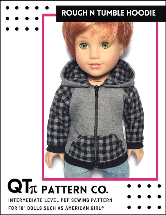 Rough 'n' Tumble Hoodie 18" Doll Clothes