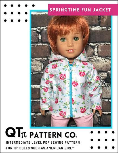 Springtime Fun Jacket 18" Dolls