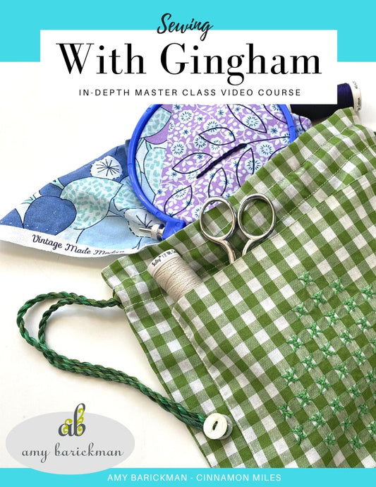 Sewing With Gingham Master Class Video Course