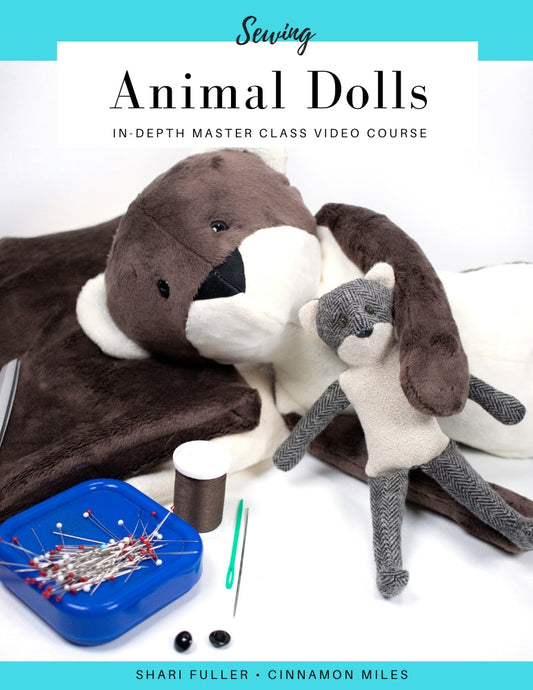 Sewing Animal Dolls Master Class Video Course