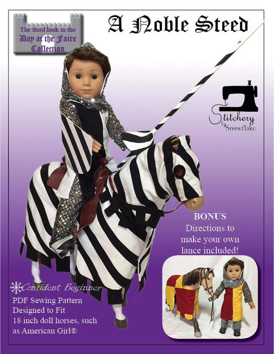 A Noble Steed 18" Doll Pet Pattern