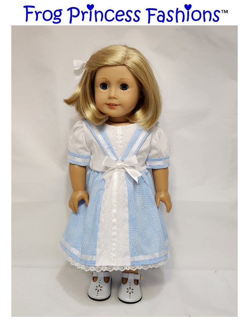 The Saylor Dress 18" Doll Clothes Pattern