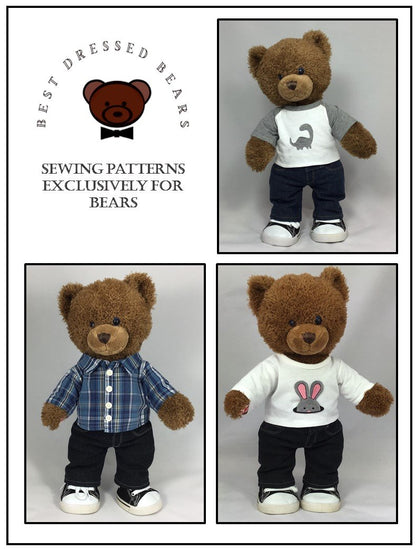 Montana Jeans Pattern for Build-A-Bear Dolls