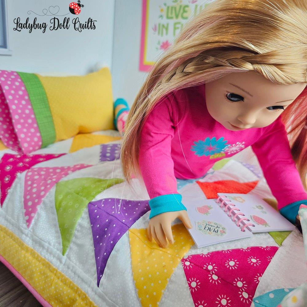 Spring Migration 18" Doll Quilt Pattern