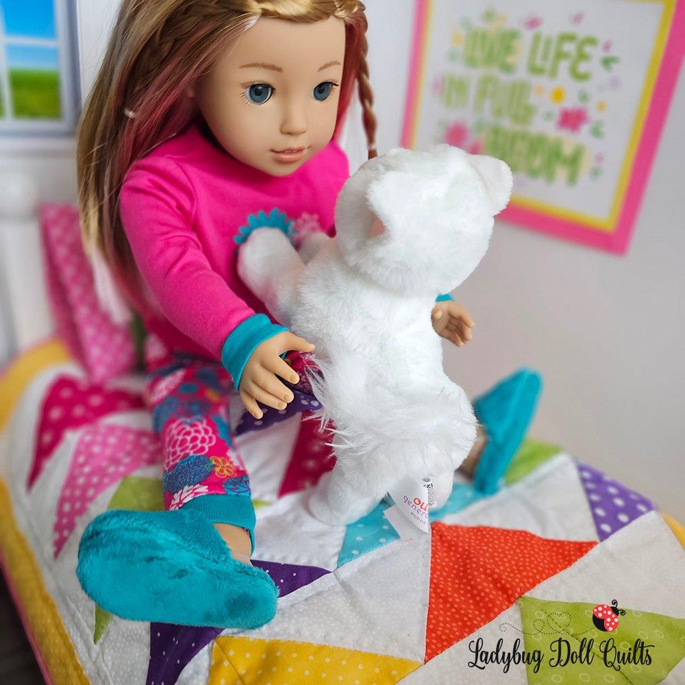 Spring Migration 18" Doll Quilt Pattern