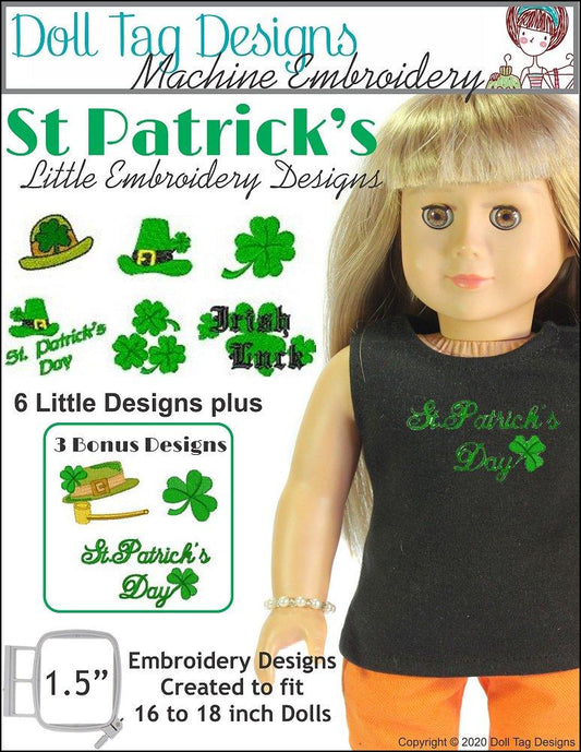 Saint Patrick's Little Machine Embroidery Designs