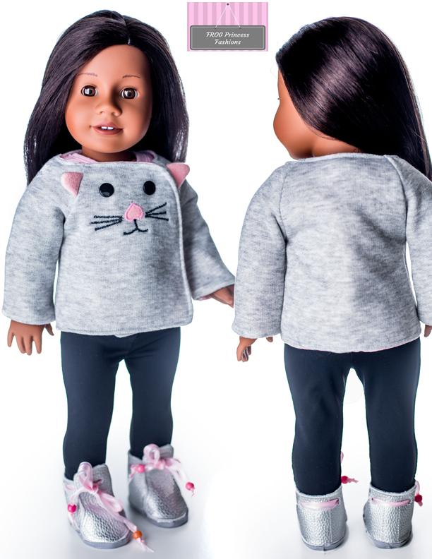 St Francis Jacket 18" Doll Clothes Pattern