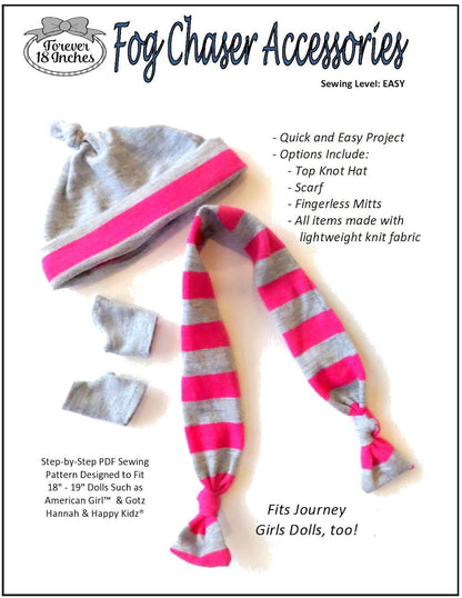 Fog Chaser Accessories 18-19" Doll Clothes Pattern