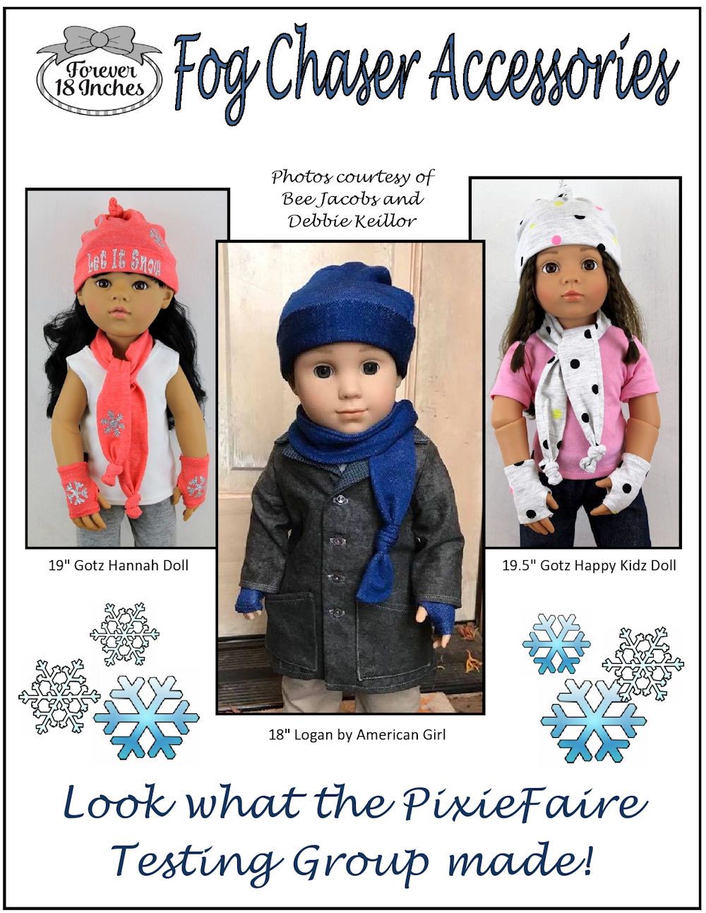 Fog Chaser Accessories 18-19" Doll Clothes Pattern
