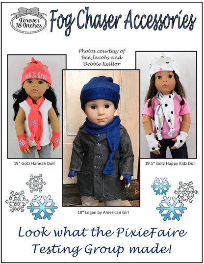 Fog Chaser Accessories 18-19" Doll Clothes Pattern