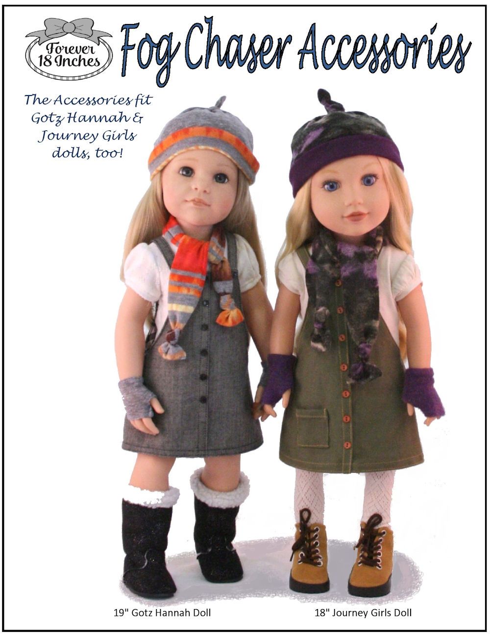 Fog Chaser Accessories 18-19" Doll Clothes Pattern