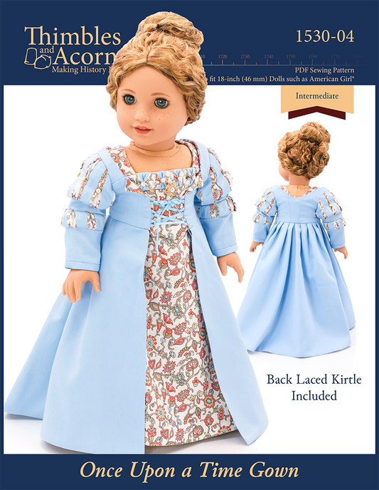 Once Upon A Time Gown 18" Doll Clothes