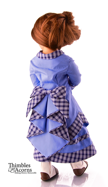 Waterfall Bustle Pattern for 16" A Girl For All Time Dolls