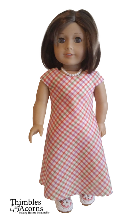 A Shift in Bias 18" Doll Clothes Pattern