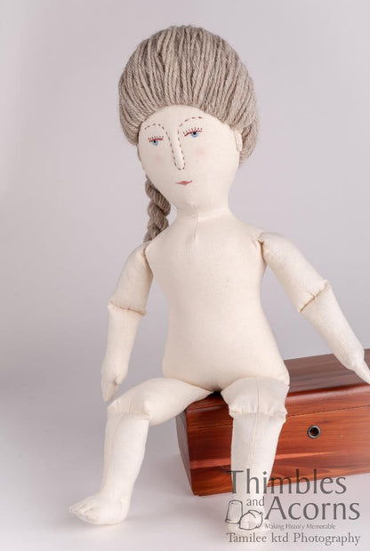 Pandora, an 18th Century Fashion Doll 18" Cloth Doll Pattern