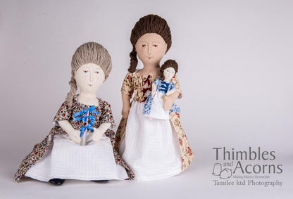 Pandora, an 18th Century Fashion Doll 18" Cloth Doll Pattern