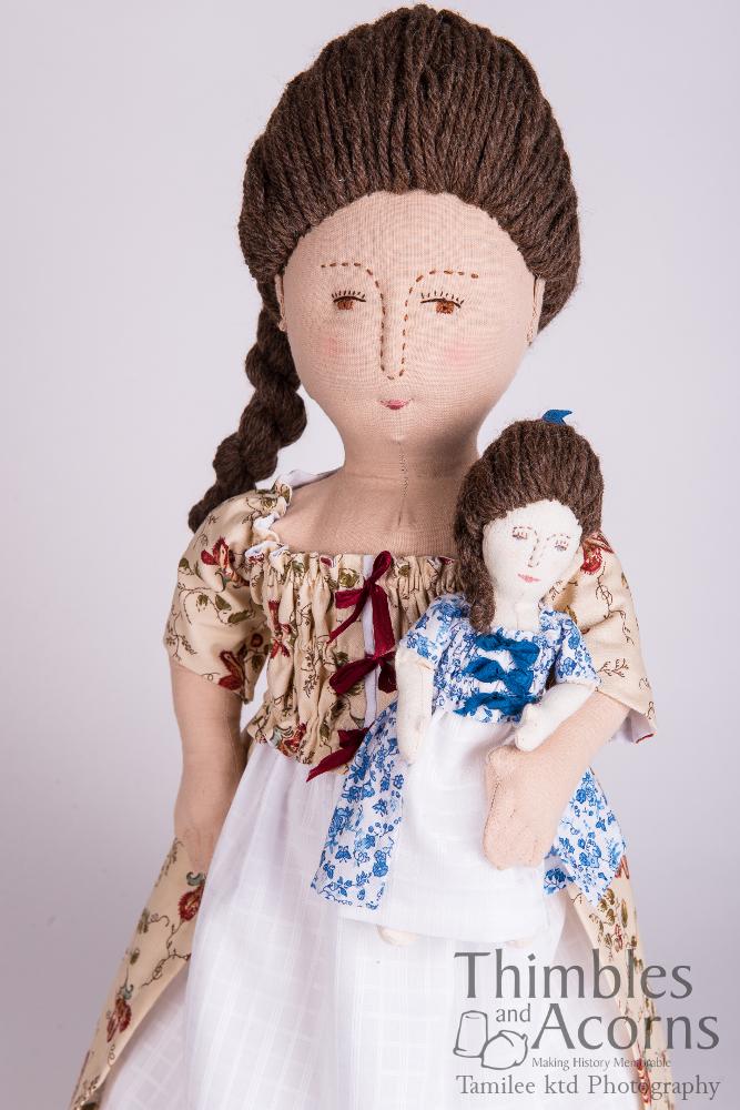Pandora, an 18th Century Fashion Doll 18" Cloth Doll Pattern