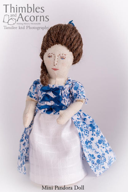Pandora, an 18th Century Fashion Doll 18" Cloth Doll Pattern