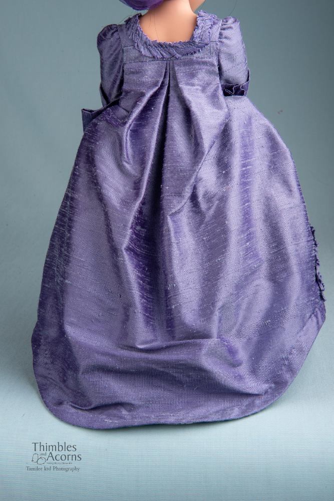 Sacque Back Gown and Pet en l'ier Jacket For AGAT Dolls