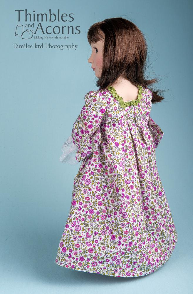 Sacque Back Gown and Pet en l'ier Jacket For AGAT Dolls