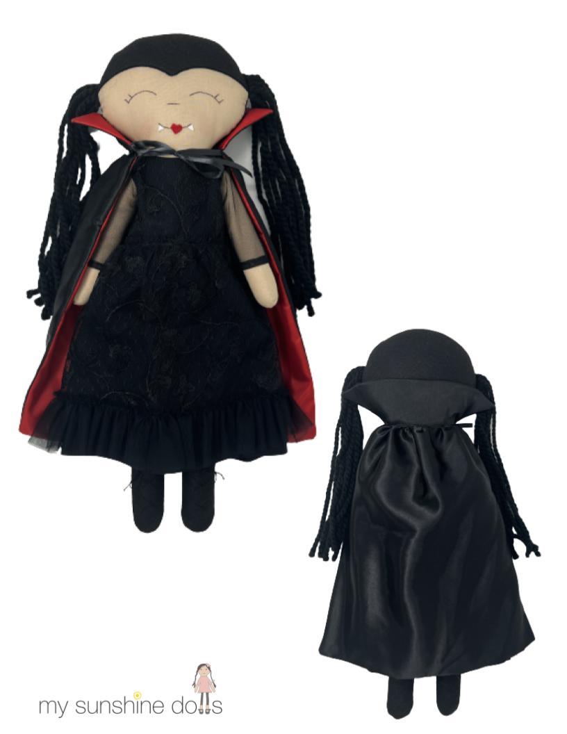 Vampire Bat Doll 23" Cloth Doll Pattern