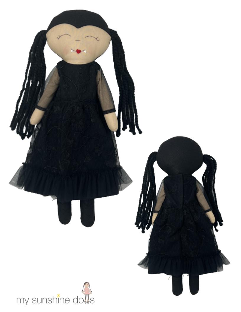 Vampire Bat Doll 23" Cloth Doll Pattern