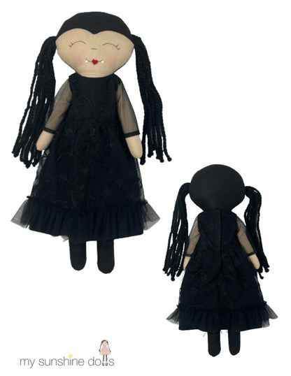 Vampire Bat Doll 23" Cloth Doll Pattern