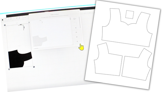 Peplum Top PDF and Cutting Files For SWC