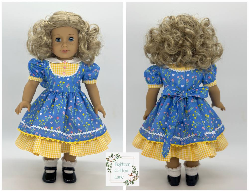 Let's Make Gingerbread! 18" Doll Clothes Pattern