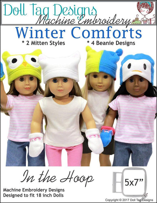 Winter Comforts Machine Embroidery Designs