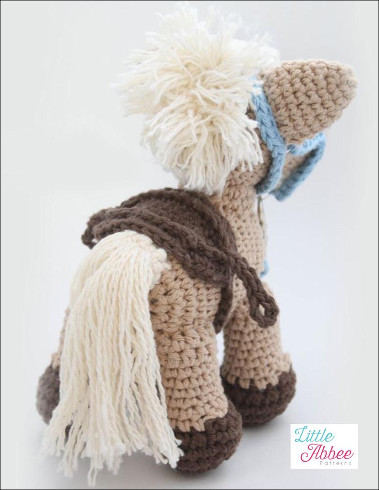 Alfalfa the Horse Amigurumi Crochet Pattern