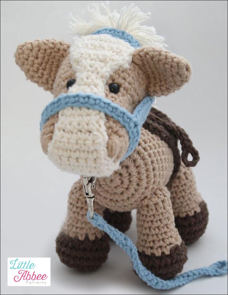 Alfalfa the Horse Amigurumi Crochet Pattern
