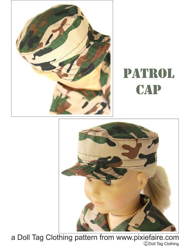 Army Combat Uniform 18" Doll Clothes Pattern