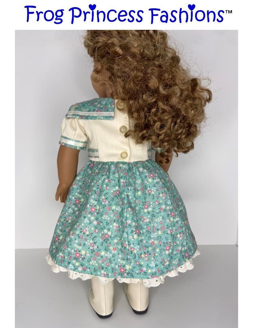 The Saylor Dress 18" Doll Clothes Pattern