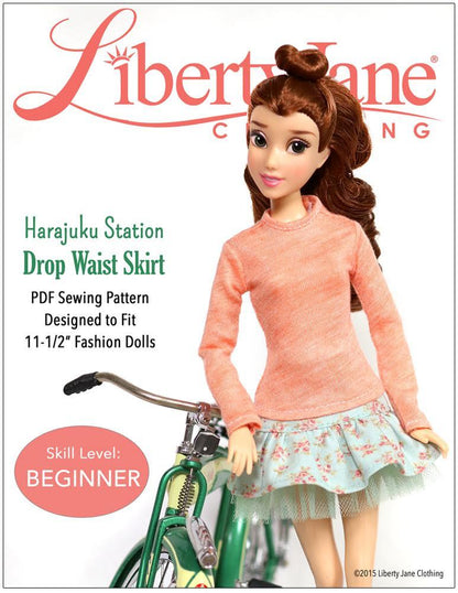 Harajuku Station Skirt for 11 1/2" Fashion Dolls
