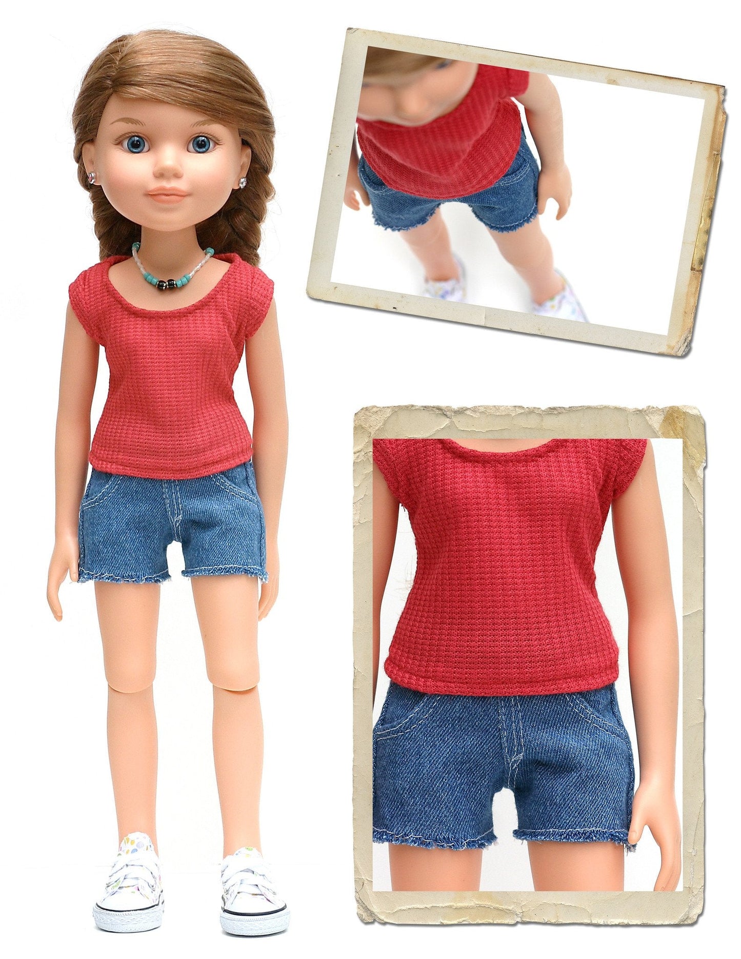 Cut Off Shorts for BFC, Ink Dolls