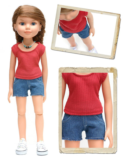 Cut Off Shorts for BFC, Ink Dolls