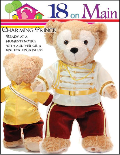Bear E. Charming Prince Pattern for Build-A-Bear Dolls