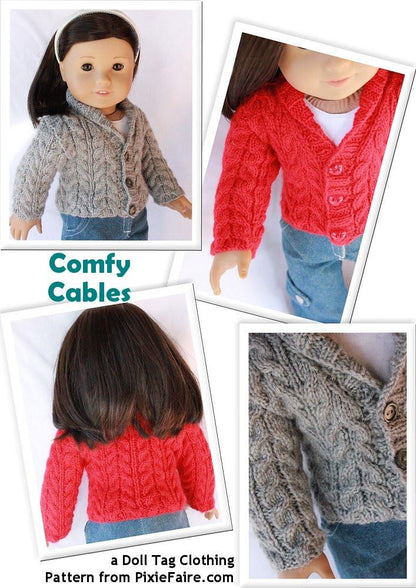 Comfy Cables Knitting Pattern