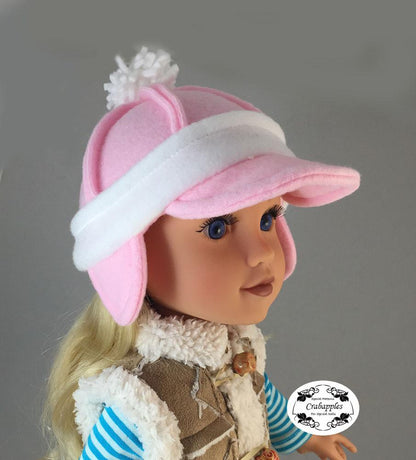 Cozy Hats 18" Doll Clothes Pattern