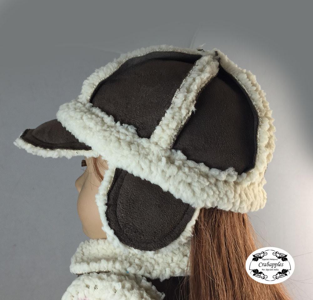Cozy Hats 18" Doll Clothes Pattern