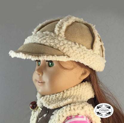 Cozy Hats 18" Doll Clothes Pattern