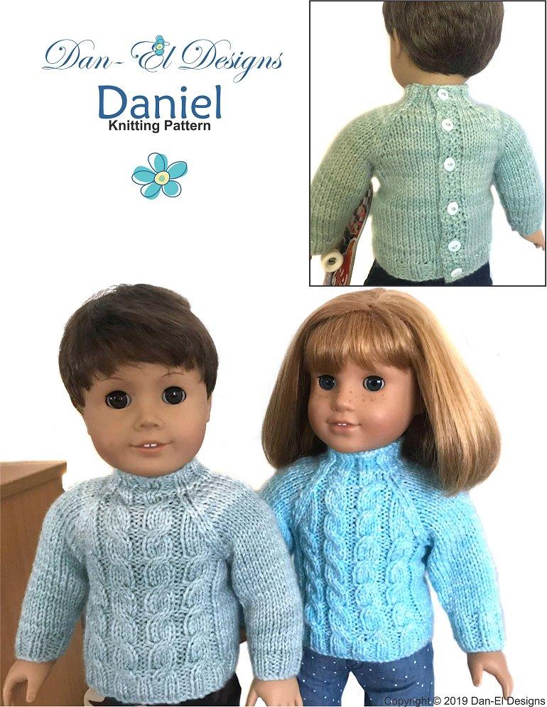 Daniel 18" Doll Knitting Pattern