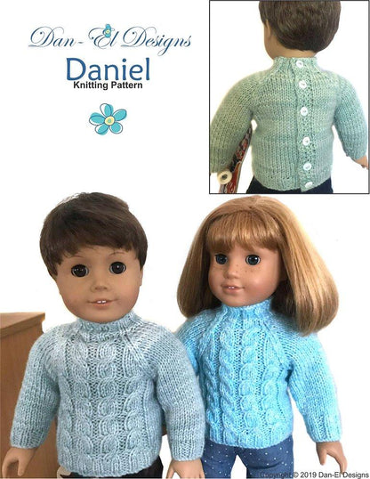 Daniel 18" Doll Knitting Pattern