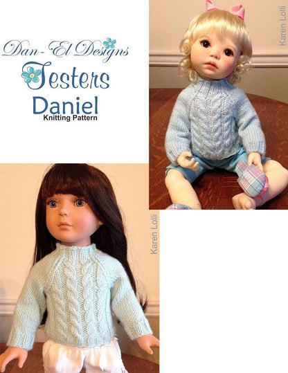 Daniel 18" Doll Knitting Pattern