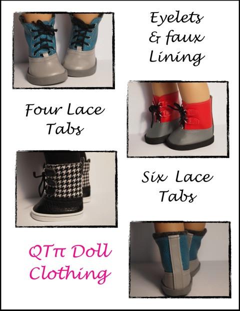 Dorel Boots 18" Doll Shoes