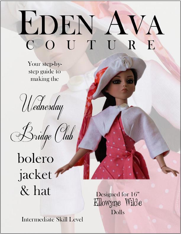 Bolero Jacket and Hat for Ellowyne Dolls