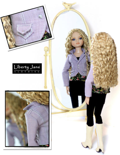 Sofia Outfit Pattern for Ellowyne Dolls